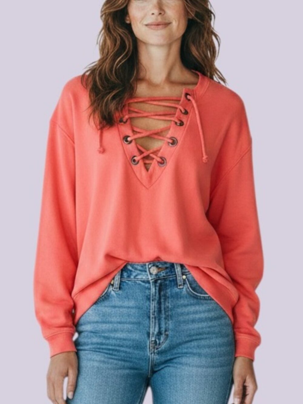 PINK Victoria's Secret VS LOVE PINK Sweatshirt Large NEW NWOT